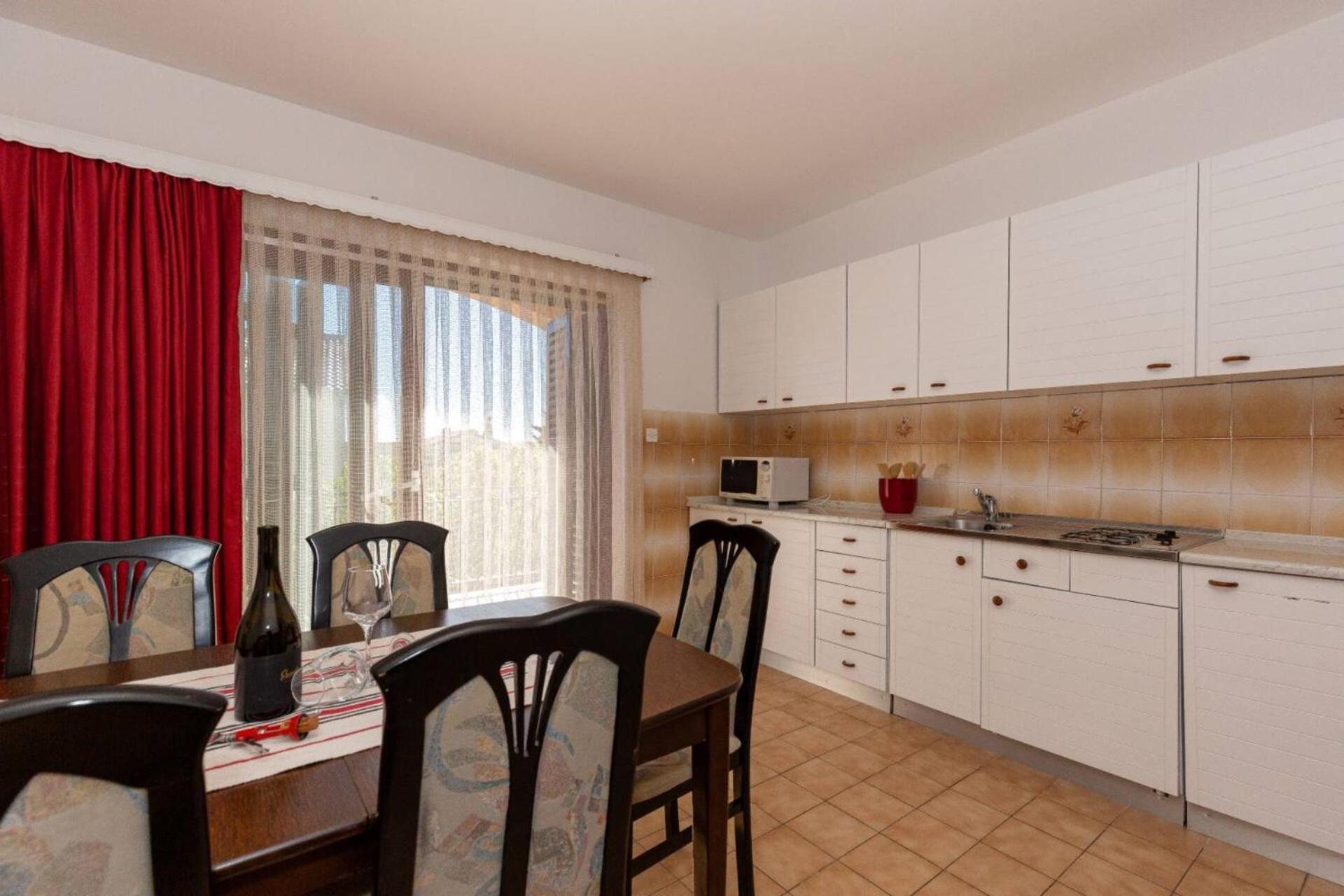 Three Bedroom Apartment In Biograd Weißenburg Exterior foto