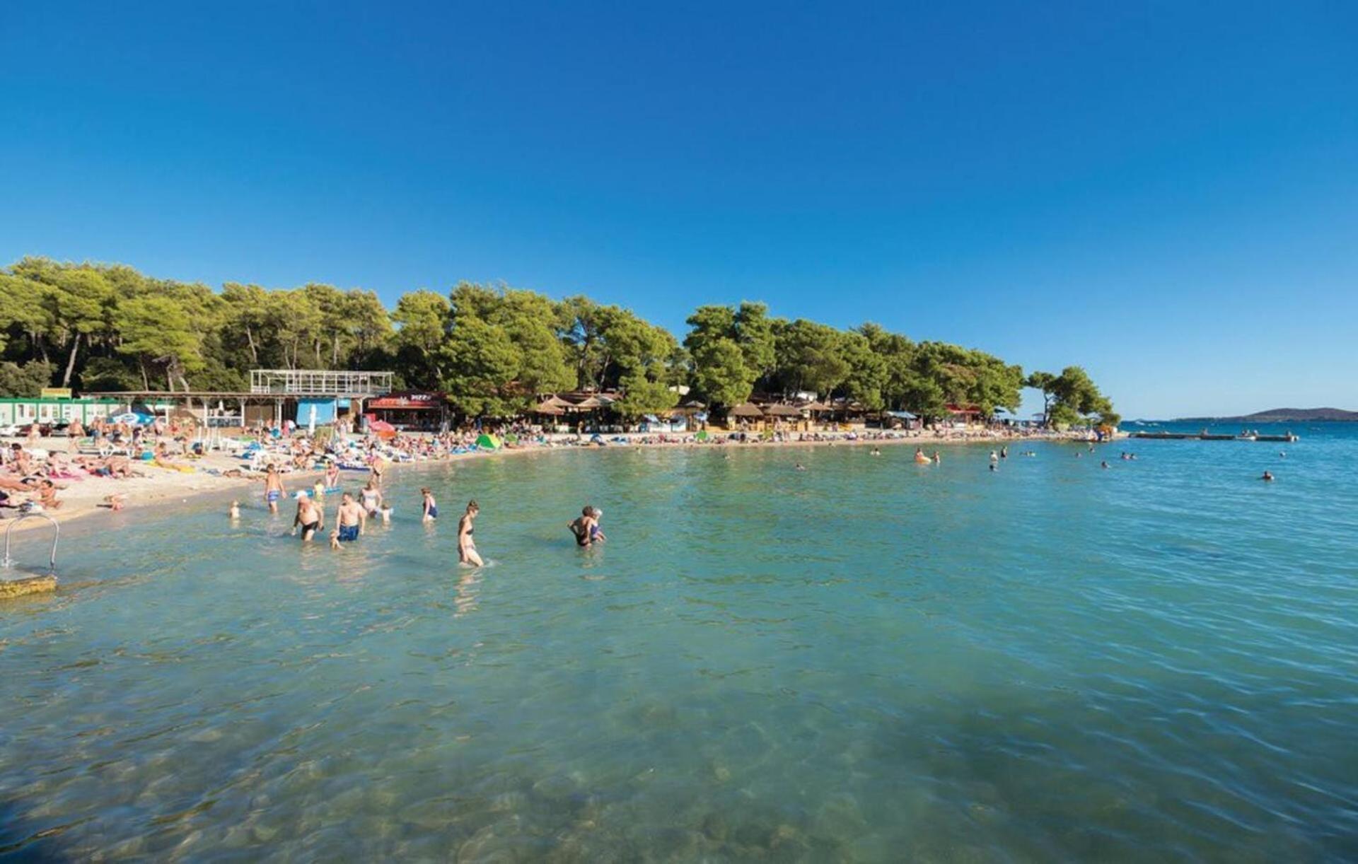 Three Bedroom Apartment In Biograd Weißenburg Exterior foto
